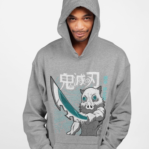 INOSUKE:: UNISEX CUSTOM HOODIE - Picture 4 of 4